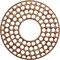 Ekena Millwork Fink Wood Fretwork Pierced Ceiling Medallion, Walnut, 20"OD x 7 1/4"ID x 3/8"T CMWP20X20X0375FFWA - alternate 1